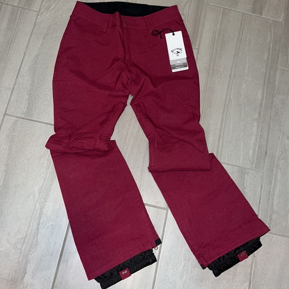 🔥 BILLABONG WOMENS TERRY SNOW PANT FOR SNOWBOARDING OR SKIING NWT ⛷ - Picture 9 of 13